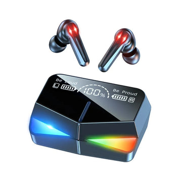 M28 TWS Wireless Earbuds With Charging Case Premium Quality Smooth Sound Comfortable Fit Durable Build